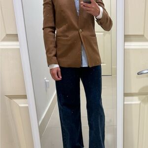 JCrew Wool Tan Blazer